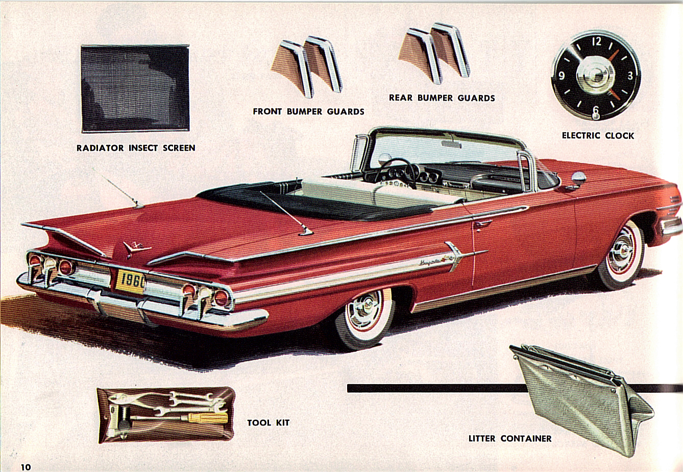 1960 Chevrolet Custom Features Brochure Page 11